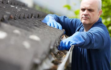 cleaning and inspecting Piccadilly roofs